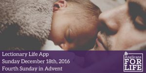 Lectionary Life App Fourth Sunday of Advent