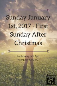 lectionary life app, first Sunday after Christmas