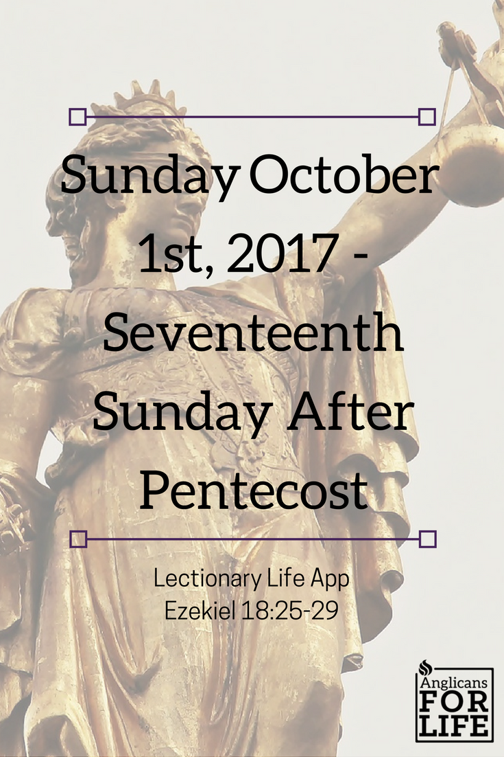 Lectionary Teaching for October 1st 2017 Justice