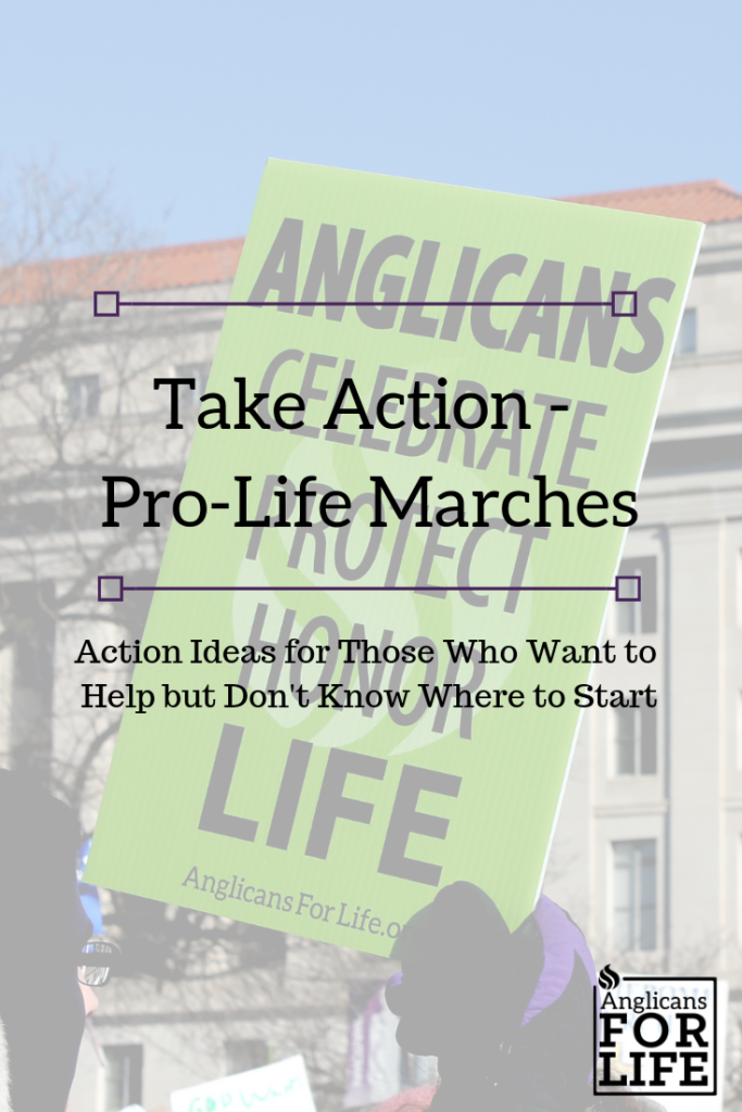 Take Action Pro-Life Marches blog post