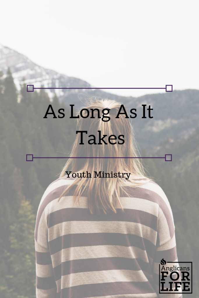 youth ministry as long as it takes blog