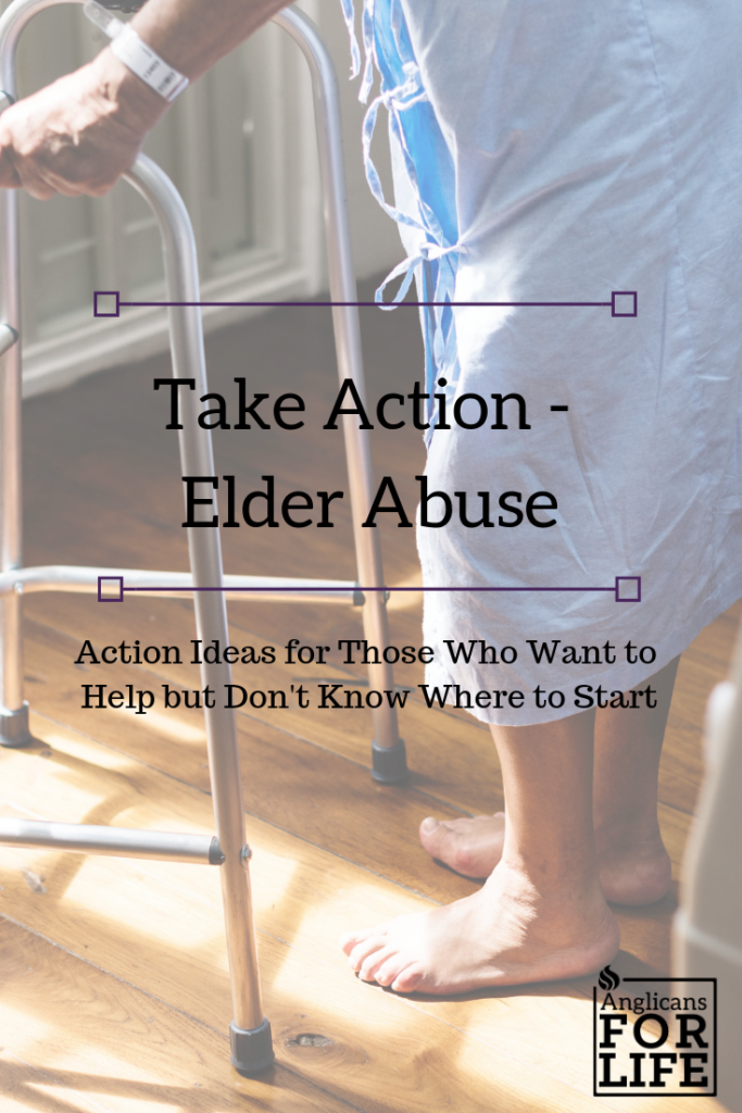 Elder Abuse Take Action Blog Post