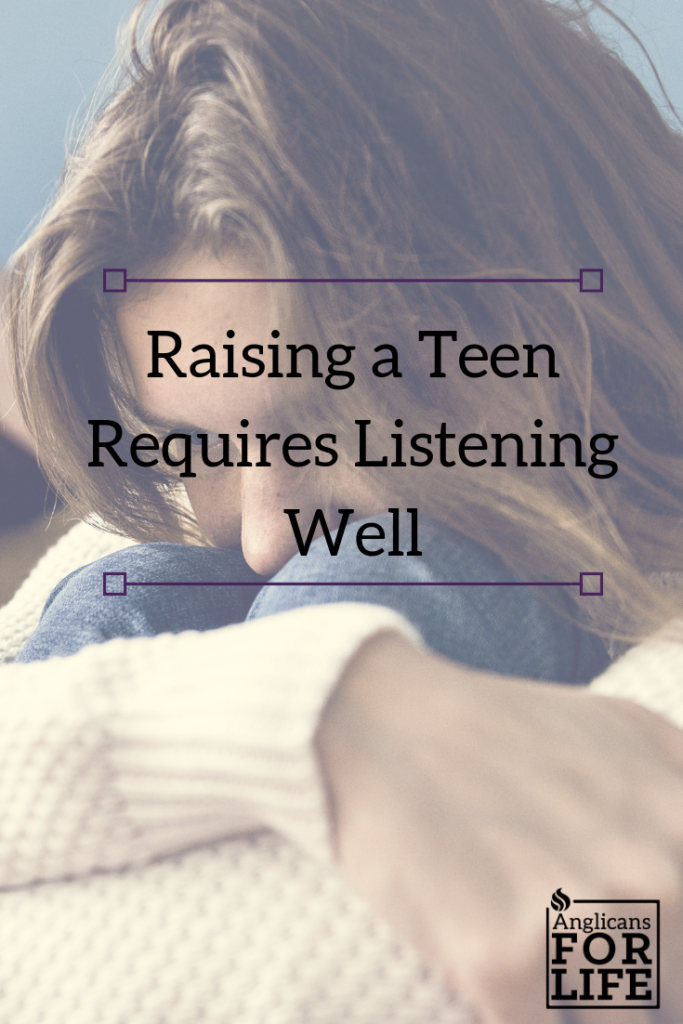 teen listening blog pin