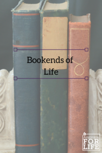 bookend of life blog pin