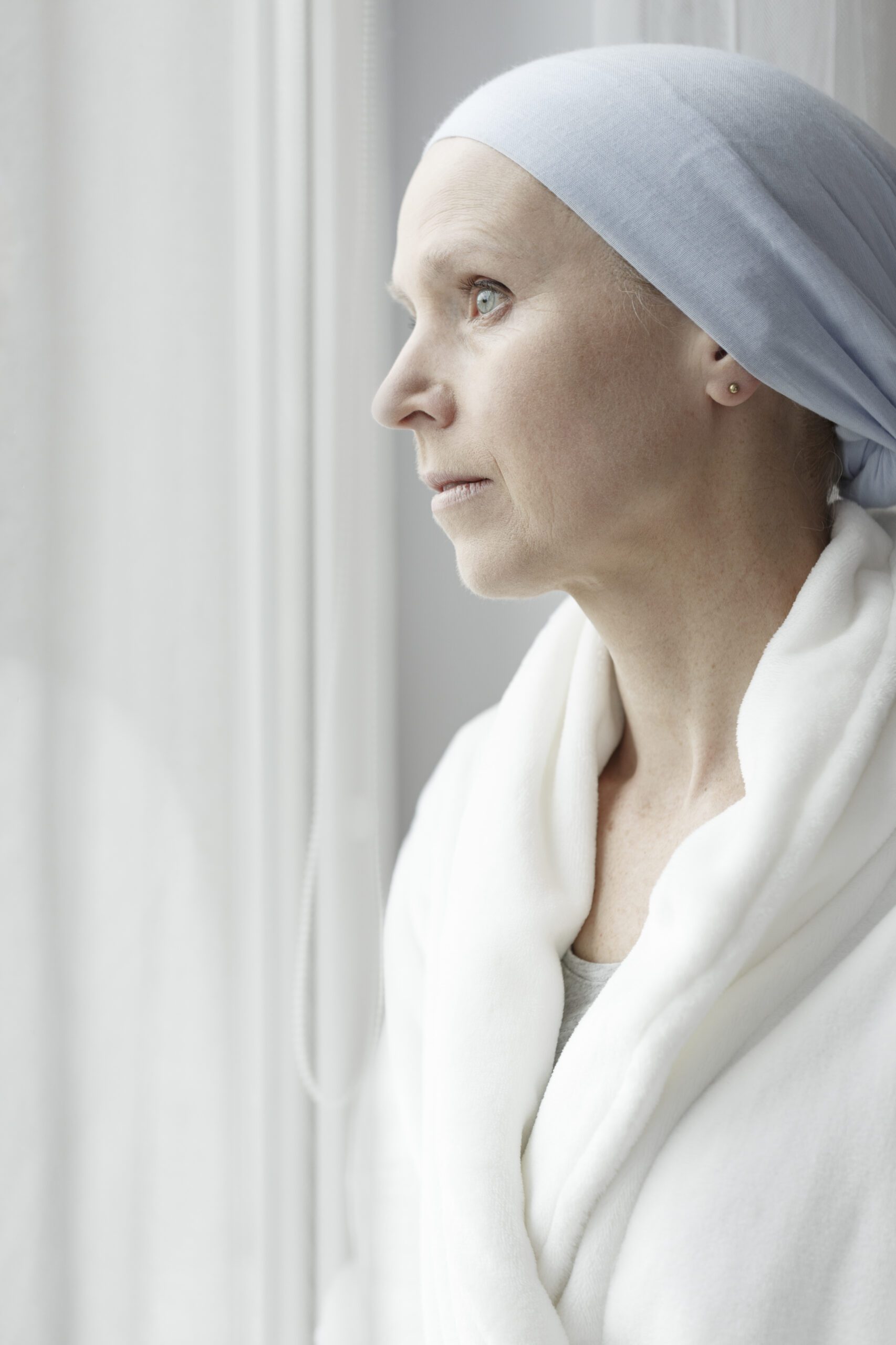 woman with cancer